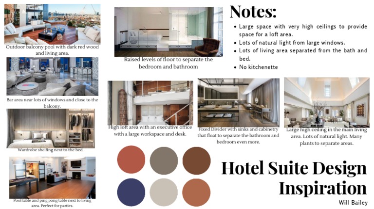 Luxurious Hotel Suite Design Inspiration | PDF