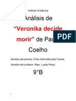 Español - Analisis de Veronika Decide Morir