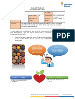 Guía de Educación Física y Salud - Legumbres, Frutas, Ejercicio y Beneficios del Sueño