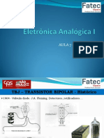 Eletrônica Analógica I - AULA 7 - Transistores - v2