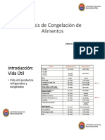 Analisis de Congelación de Alimentos