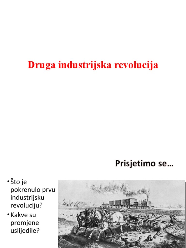 Druga industrijska revolucija PDF