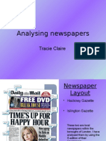 Analysing Newspapers