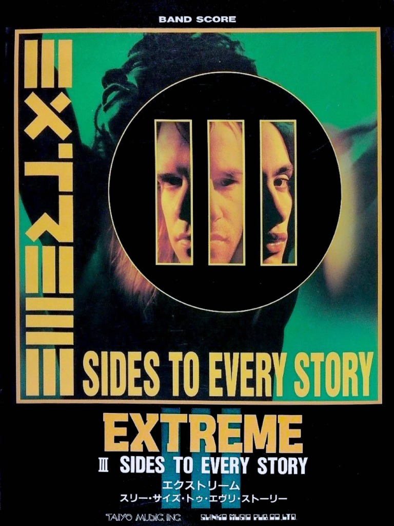 Extreme - III Sides To Every Story FULL SCORE | PDF