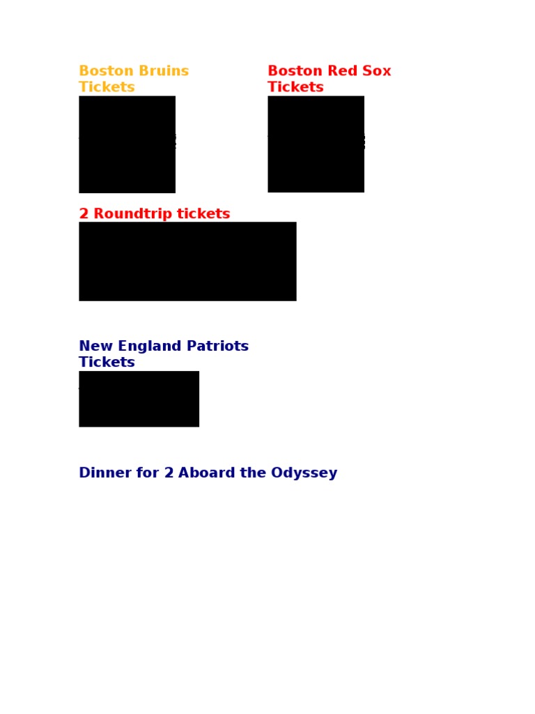 Raffle | PDF