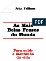 LIVRO - As Mais Belas Frases Do Mundo - John Fellinus