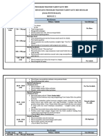 Jadual Program Transisi Minggu 2