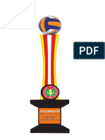 Desain Piala HUT PGRI Kab Lamandau