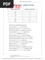 Actividad Interactiva de Possesive Adjectives