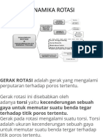 Gerak Rotasi dan Torsi