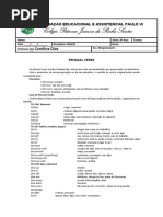 Lista Completa de Phrasal Verbs com Tradução | PDF