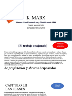 Marx Manuscritos Económico Filosóficos de 1844.