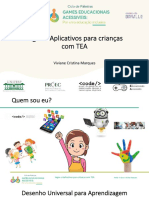 Slides - Ciclo de Palestras Gea - Jogos e Aplicativos para Criancas Com Tea