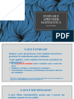 Ensinar e aprender matemática de forma criativa