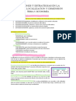 Deciciones y Estrategias en La Empresa. Localizacion y Dimension