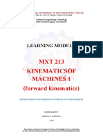 MXT 213 Kinematics of Machine 1 wk1 4 Amodia
