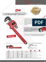 EGA Master Herramienta Industrial Llaves Stillson 61001 F