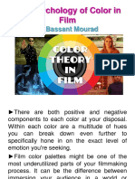 The Psychology of Color in Film: How Color Can Tell a Story