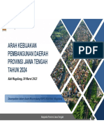 Pemerintah Provinsi Jawa Tengah Arah Kebijakan Pembangunan Daerah 2024