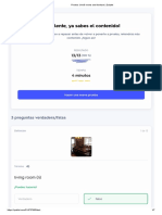 Prueba - Unit 6 Rooms and Furniture - Quizlet