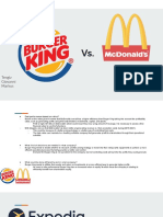 BurgerKing Versus McDonalds