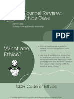 MNT Journal Review Ethics Case