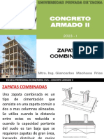 CLASE 04 Diseño Zapatas COMBINADAS
