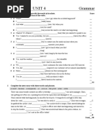 Iex 3e Upper-Intermediate Tests U4