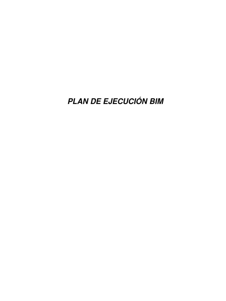 Plan de Ejecución BIM para Inversión | PDF | Diseño | Planificación