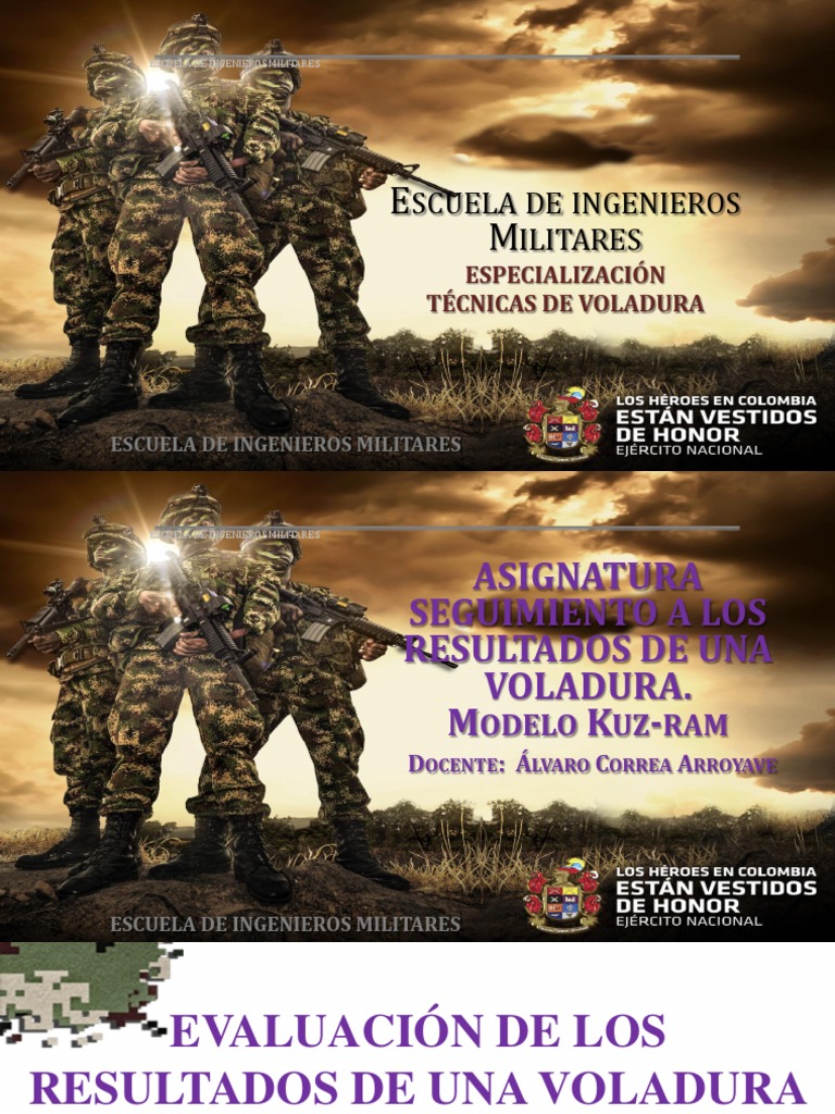 Evaluación de los resultados de una voladura mediante el modelo de Kuz ...