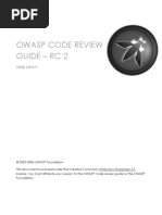 OWASP Code Review 2007 RC2 - Version For Print