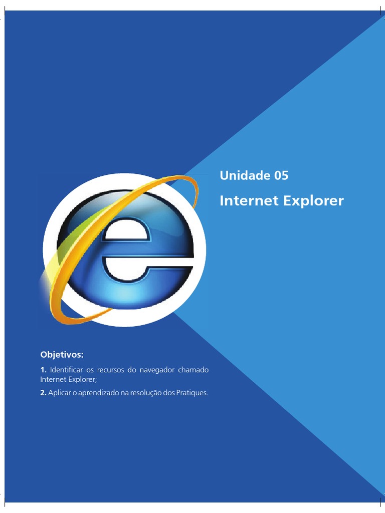 Guia do Internet Explorer para Iniciantes | PDF | Rede mundial de ...