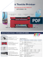 Direct Polyester Printer FP-740S PDF