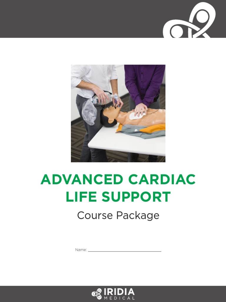 ACLS Advanced Cardiac Life Support, Iridia Medical | PDF ...