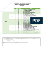 Calendario de Charlas 5 Minutos