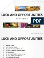 7 Luck and Opportunities