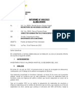 INFORME 008 Compra Material