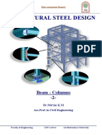 Structural Steel Design: Beam - Columns - 2
