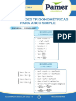 Identidades Trigonométricas para Arco Simple: Trigonometría