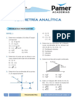 TRIGONOMETRIA N1 Geometría Analítica