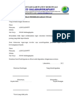 Form. SURAT PENDELEGASIAN TUGAS - RSSP