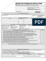 PTA - Permissão de Trabalho Altura - Usiminas Versão 1