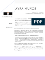 CV Zayra Muñoz 2023