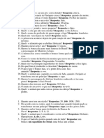 Perguntas e respostas sobre assuntos variados