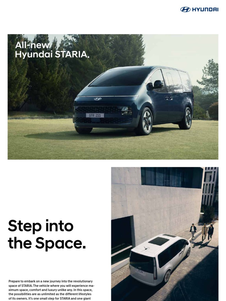 Staria PDF Automotive Industry Car
