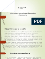 Etude de Cas I. Société Adwiya