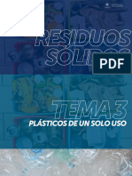 Plásticos de un solo uso y sus impactos