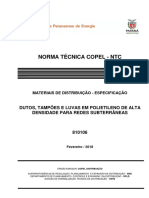 NTC 810106 - 201802 Dutos Tampões e Luvas de PEAD