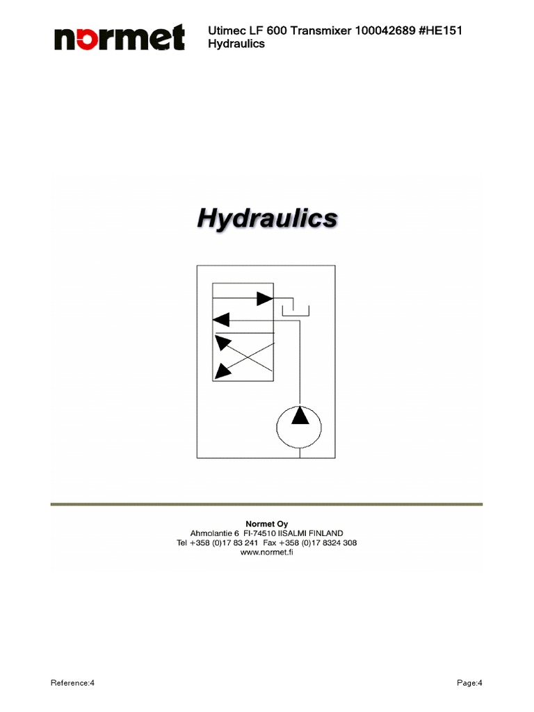 4 Hydraulics | PDF | Brake | Valve