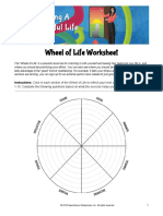 The Wheel of Life Worksheet